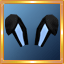 Black/L.Blue Bunny Ears