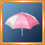 White/Pink Umbrella