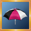 Hot Pink Triad Umbrella