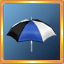 Blue Triad Umbrella