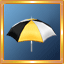 Yellow Triad Umbrella