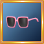 Light Pink Oversized Glasses