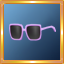 Light Purple Oversized Glasses