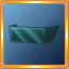 Turquoise Futuristic Glasses