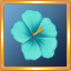 Turquoise Hibiscus